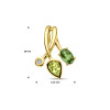 abstracte-gouden-hanger-met-peridoot-toermalijn-en-diamant-0-03-crt-hoogte-20-mm