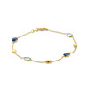 armband-met-14-karaat-gouden-ovaaltjes-en-blauwe-topaas-1-2-mm-breed-lengte-19-cm