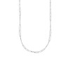 combi-ketting-met-paperclip-en-gourmetschakel-zilver-lengte-42-3-cm