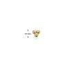 flat-back-gold-plated-oorpiercing-met-3-ronde-transparante-zirkonia-s-3-5-mm-per-stuk