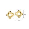 gladde-14-karaat-gouden-oorknopjes-knoop-diameter-8-mm