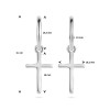 glanzende-zilveren-klapoorringen-met-kruisvormige-hanger-10-mm-x-16-mm-hoogte-31-mm