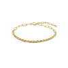 gold-plated-armband-met-koord-en-paperclip-schakel-2-8-mm-lengte-16-3-cm