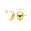 gold-plated-bolle-oorknopjes-14-mm-breed-hoogte-19-mm