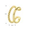 gold-plated-earcuff-met-twee-buizen-diameter-11-mm