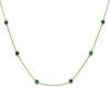 gold-plated-edelsteen-ketting-met-groene-malachiet-bolletjes-lengte-42-45-cm