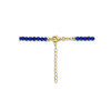 gold-plated-kralenketting-met-blauwe-ronde-cabochon-kralen-3-mm-breed-lengte-40-44-cm