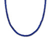 gold-plated-kralenketting-met-blauwe-ronde-cabochon-kralen-3-mm-breed-lengte-40-44-cm