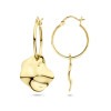 gold-plated-oorringen-met-speels-gehamerde-hanger-diameter-17-mm