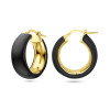 gold-plated-oorringen-met-zwarte-emaille-3-mm-breed-diameter-28-mm