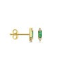 gold-plated-rechthoekige-oorknopjes-met-groene-en-transparante-zirkonia-2-mm-x-8-mm