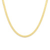 gold-plated-schakelketting-met-platte-slangschakel-7-mm-breed-lengte-43-cm