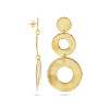 gold-plated-scratched-oorhangers-drie-cirkels-hoogte-75-mm