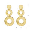 gold-plated-scratched-oorhangers-drie-cirkels-hoogte-75-mm