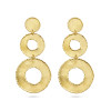gold-plated-scratched-oorhangers-drie-cirkels-hoogte-75-mm