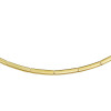 gouden-14-karaat-schakelketting-met-glanzende-rechthoekige-schakels-lengte-43-cm
