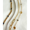 gouden-armband-met-matte-organische-cirkels-en-blauwe-topaas-stenen-lengte-19-cm