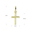 gouden-gediamanteerde-kruis-hanger-14-5-x-10-mm
