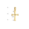 gouden-hanger-kruis-14-mm