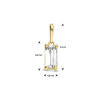 gouden-hanger-met-baguette-zirkonia-14-x-4-mm