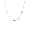 gouden-ketting-met-bolletjes-en-rode-koraal-stenen-lengte-40-42-cm