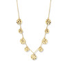 gouden-ketting-met-gehamerde-coins-42-45-cm