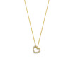 gouden-ketting-met-hartjeshanger-en-transparante-diamant-006-crt-lengte-40-42-44-cm