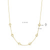 gouden-ketting-met-zes-open-hartjes-lengte-41-43-45-cm