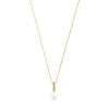 gouden-ketting-met-zirkonia-en-parel-hanger-lengte-42-cm-45-cm