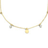 gouden-kettinkje-met-zirkonia-en-ronde-hangers-glanzend-afgewerkt-lengte-40-42-44-cm