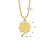 gouden-klavertje-vier-ketting-lengte-45-50-cm