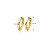 gouden-oorcreolen-2mm-breed
