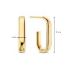gouden-oorstekers-paperclipschakel-4-mm-breed-hoogte-21-mm