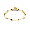 gouden-paperclip-armband-vierkante-buis-6-mm-lengte-19-cm