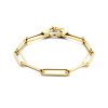 gouden-paperclip-armband-vierkante-buis-6-mm-lengte-19-cm