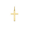 gouden-plat-en-glanzend-kruisje-11-mm-breed-hoogte-22-mm