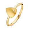 gouden-ring-matte-afwerking-driehoek-en-zirkonia-8-mm