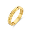 gouden-ring-met-gladde-kant-en-bolletjes