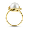 gouden-ronde-parelring-vogelnest-16-mm