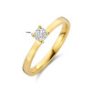 gouden-solitair-ring-met-0-25-crt-diamant