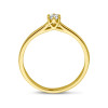gouden-solitair-ring-met-diamant-0-10-crt