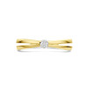 gouden-solitaire-ring-met-twee-banden-4-mm