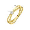 gouden-solitaire-ring-met-twee-banden-4-mm