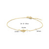 goudkleurige-9-karaat-armband-met-glanzende-veer-hanger-0-8-mm-breed-lengte-16-17-18-cm
