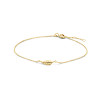 goudkleurige-9-karaat-armband-met-glanzende-veer-hanger-0-8-mm-breed-lengte-16-17-18-cm