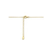 goudkleurige-ketting-met-ronde-gehamerde-hanger-12-mm-lengte-42-46-cm