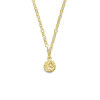 goudkleurige-ketting-met-ronde-hangers-gehamerde-afwerking-2-4-mm-breed-lengte-41-45-cm