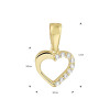 hart-hanger-goud-met-zirkonia-s-14-x-8-5-mm