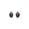 klassieke-stijl-zilveren-oorknoppen-met-ovale-rookkwarts-en-zirkonia-hoogte-10-5-mm