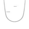 multi-ketting-slang-5-x-0-9-mm-zilver-lengte-40-5-cm